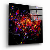 Quadro in vetro Armonia meccanica - 40x40 cm