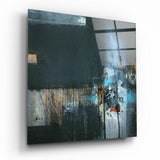Lost Silhouette Glass Wall Art - 40x40 cm
