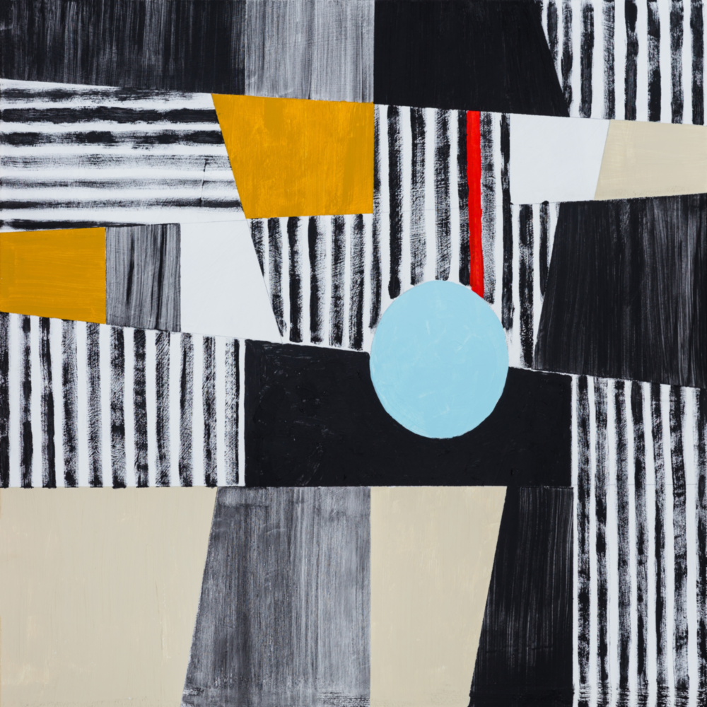 Arte de pared de vidrio de Punto azul