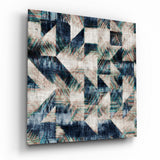Tableau en verre Directions - 40x40 cm