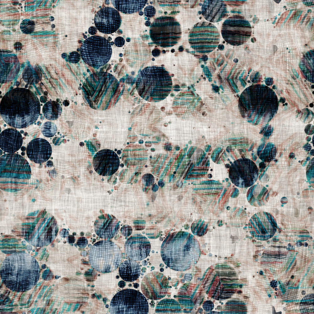 Microscope Image Glass Wall Art