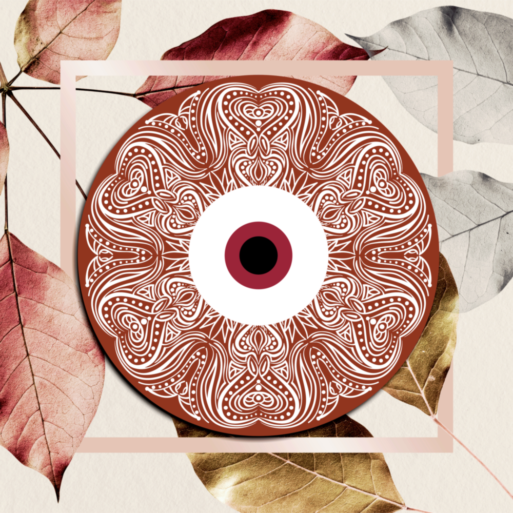 Arte de pared de vidrio de HEELD RED MALE