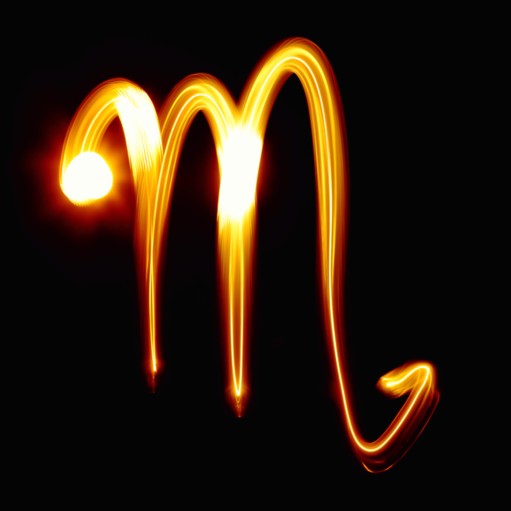 Arte della parete di vetro Oroscopi - Scorpione