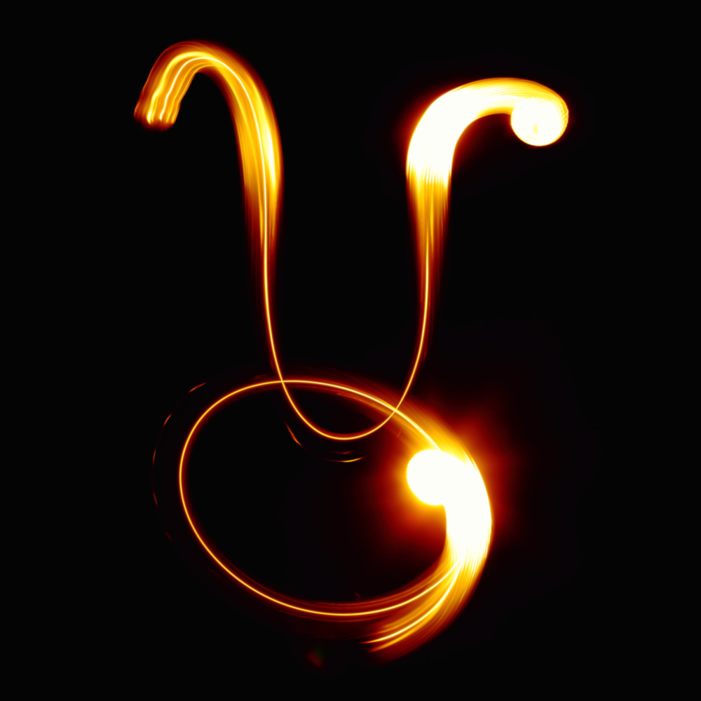 Horoskope - Stier Glasbild