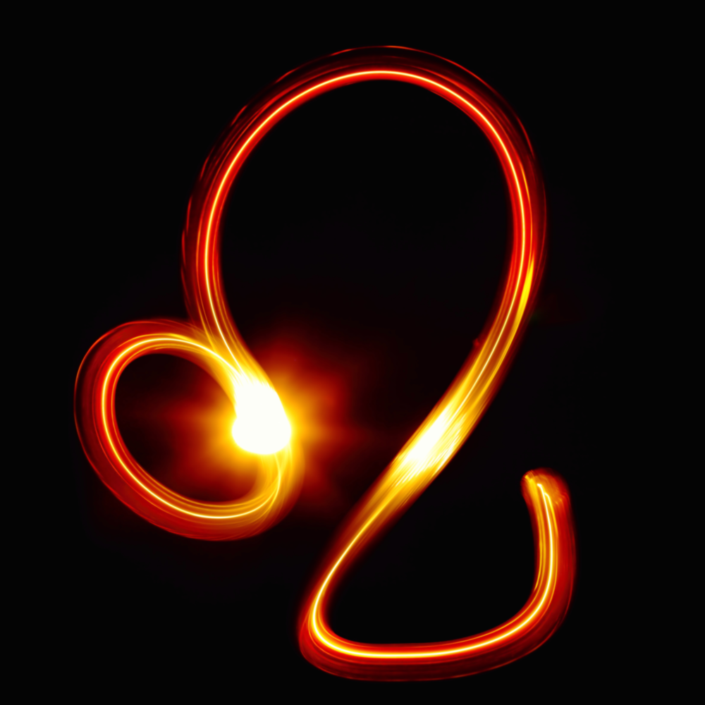 Horoscopes - Leo Impression Sur Verre