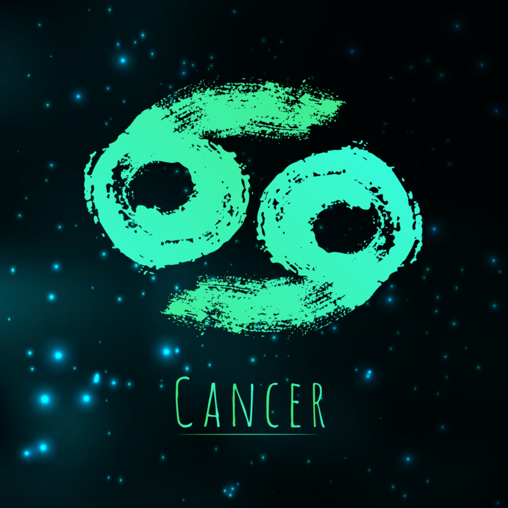 Arte de pared de vidrio de Oroscopi - Cancro