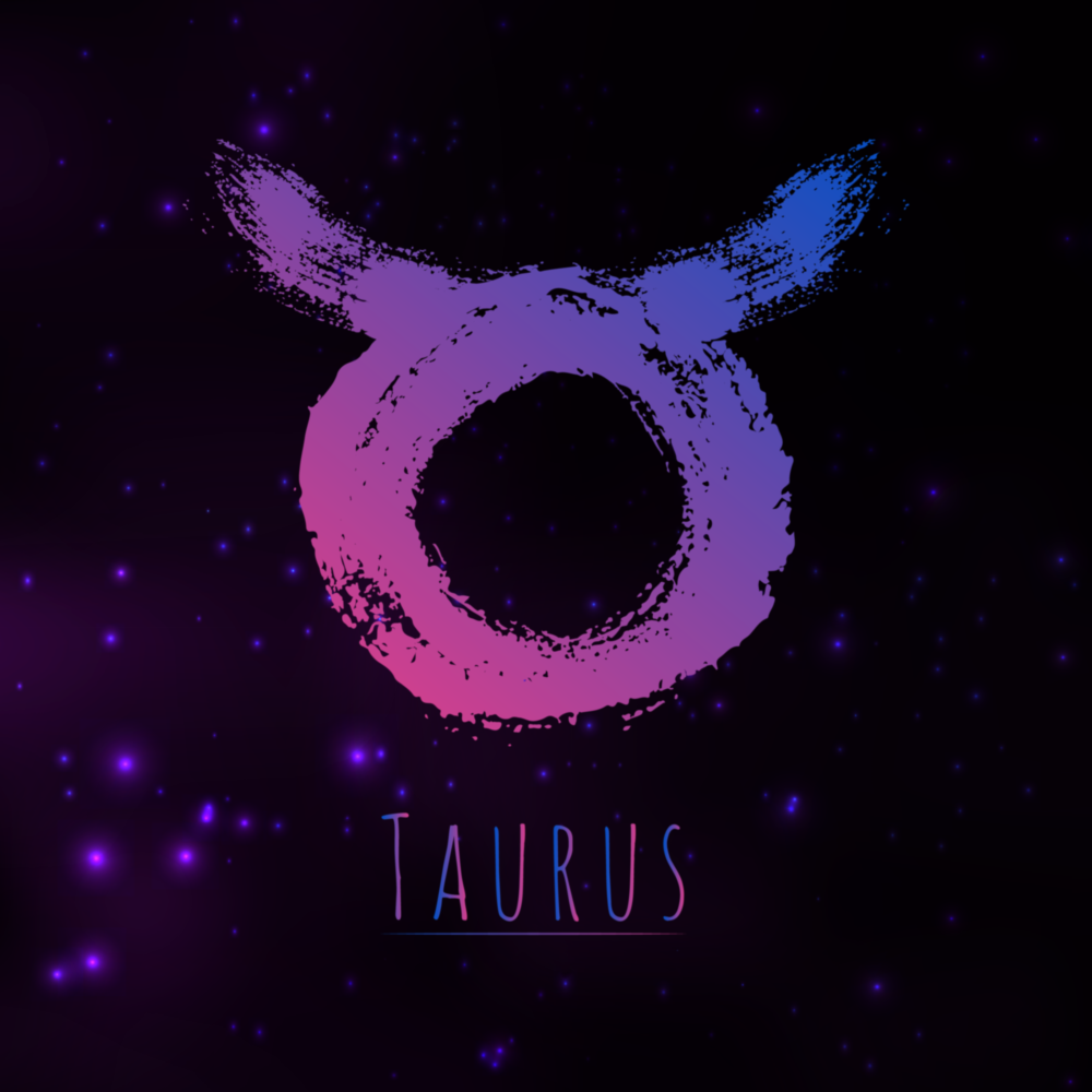 Arte de pared de vidrio de Oroscopi - Taurus