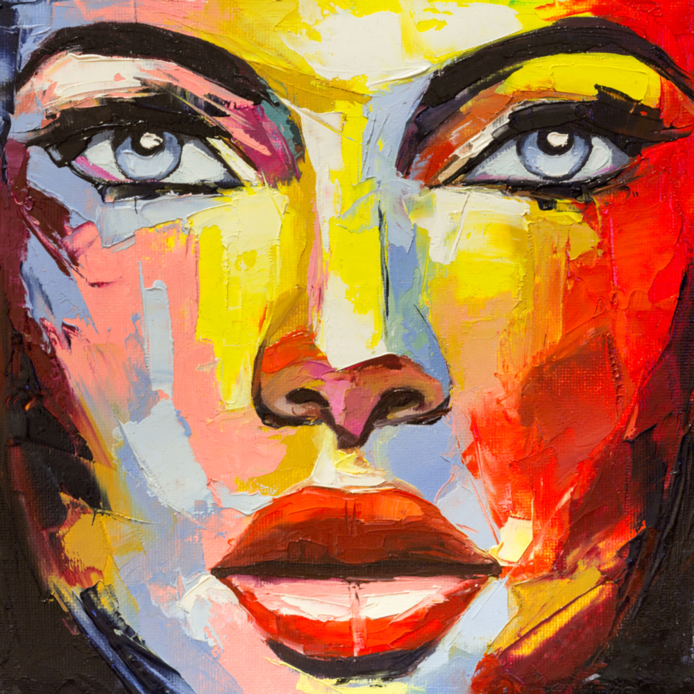 Arte della parete di vetro Da donna