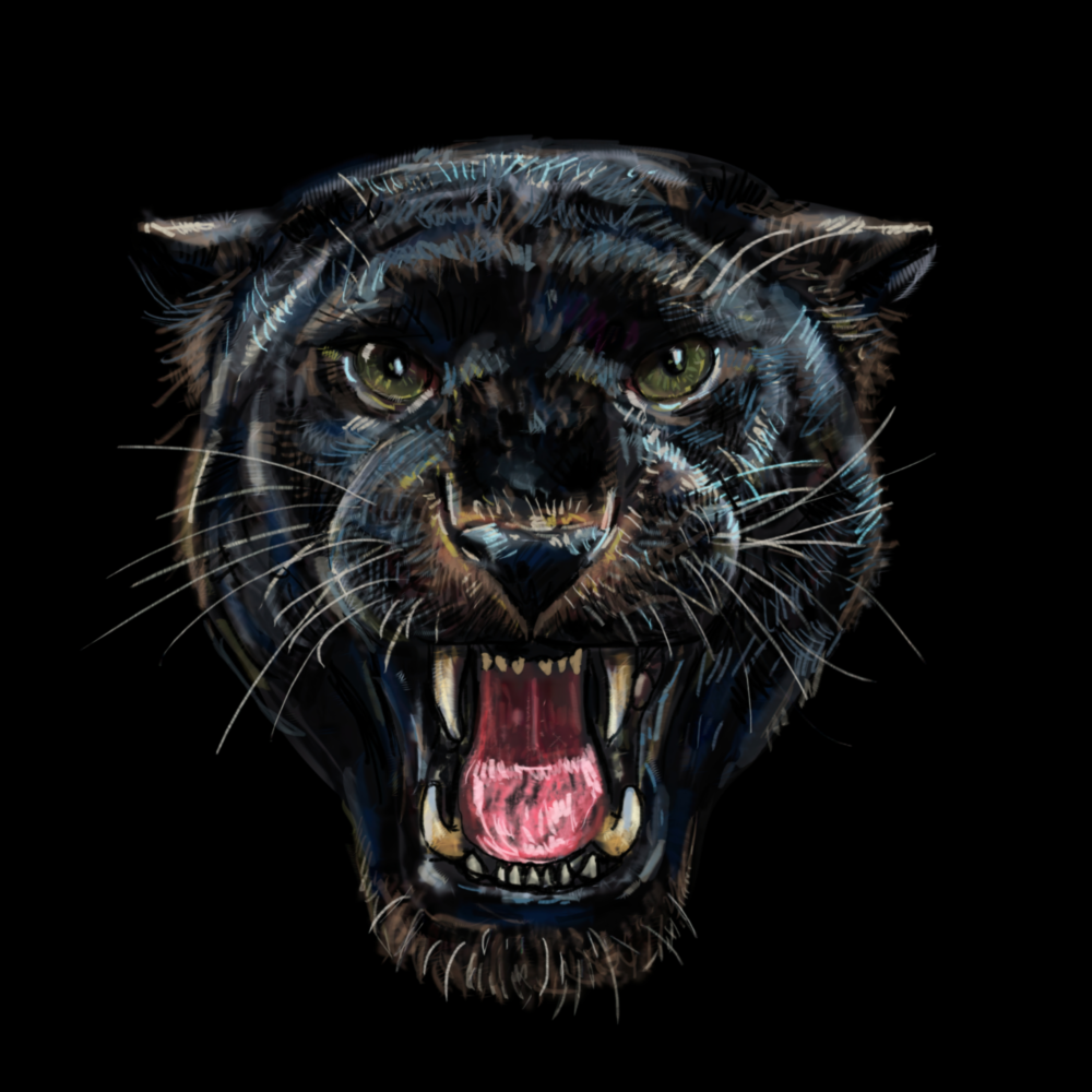 Jaguar Glass Wall Art