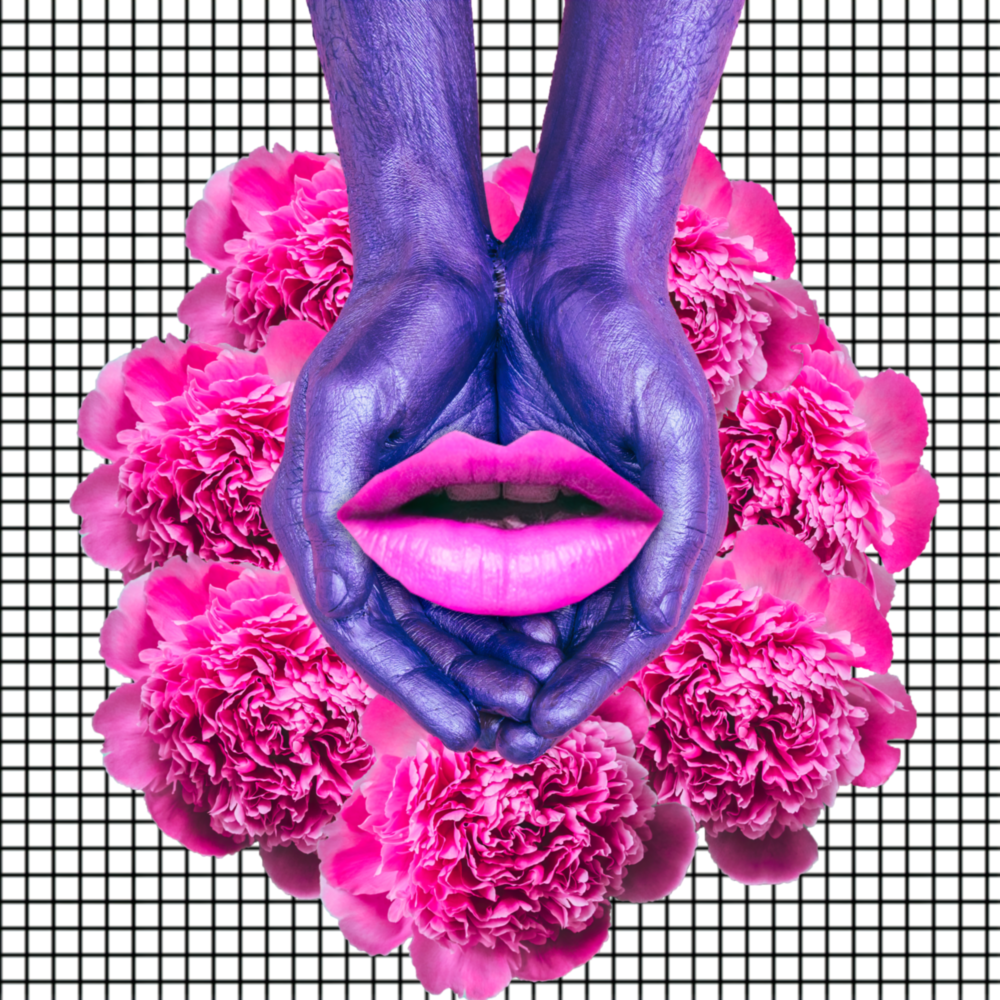 Complexe abstrait Impression sur verre