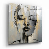 aux femmes Impression sur verre