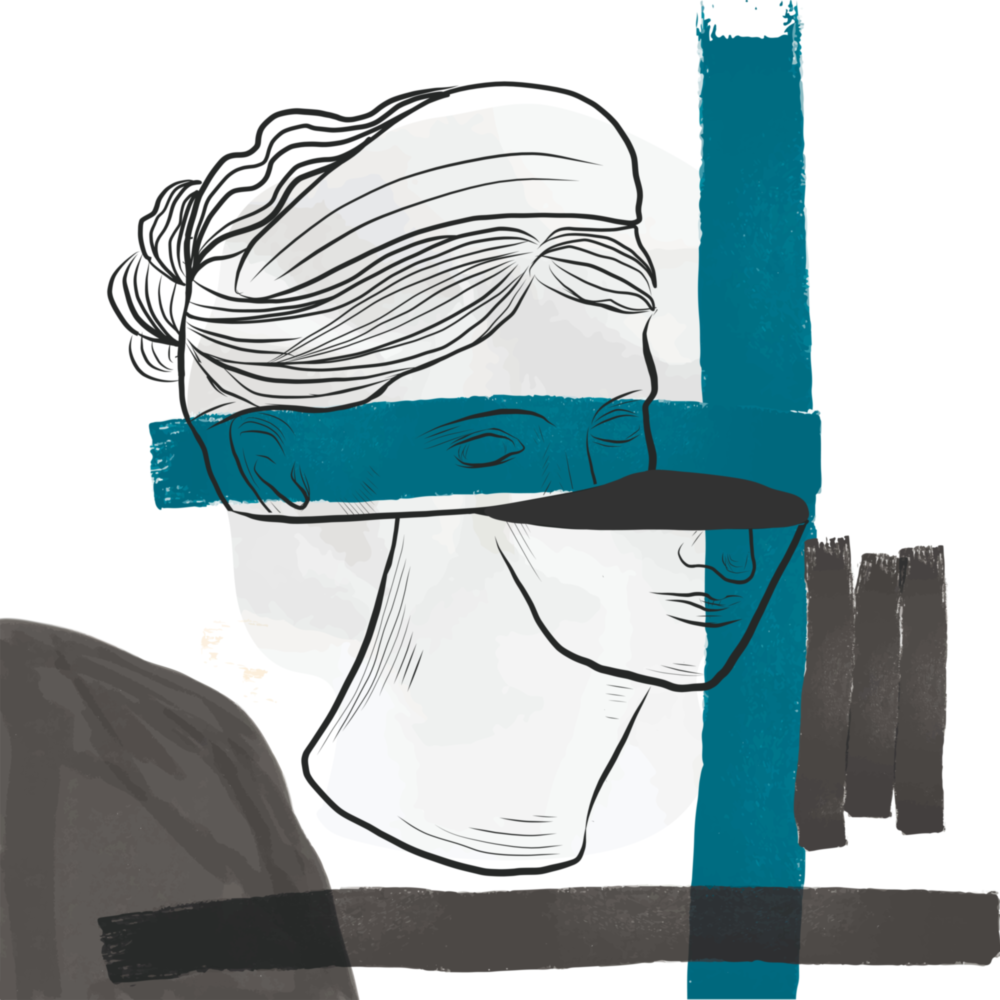 Art abstrait sur verre