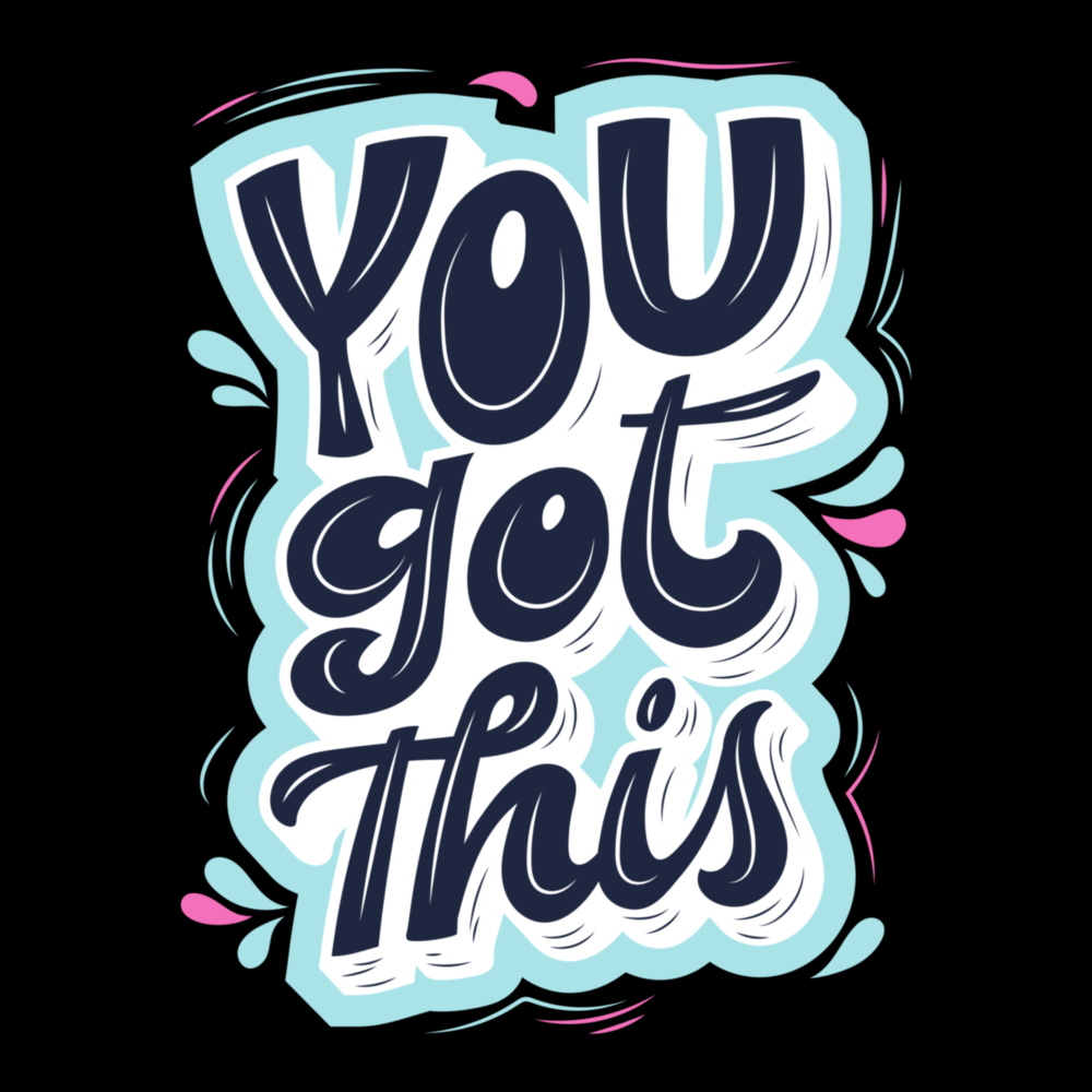 Arte della parete di vetro "L'hai capito"