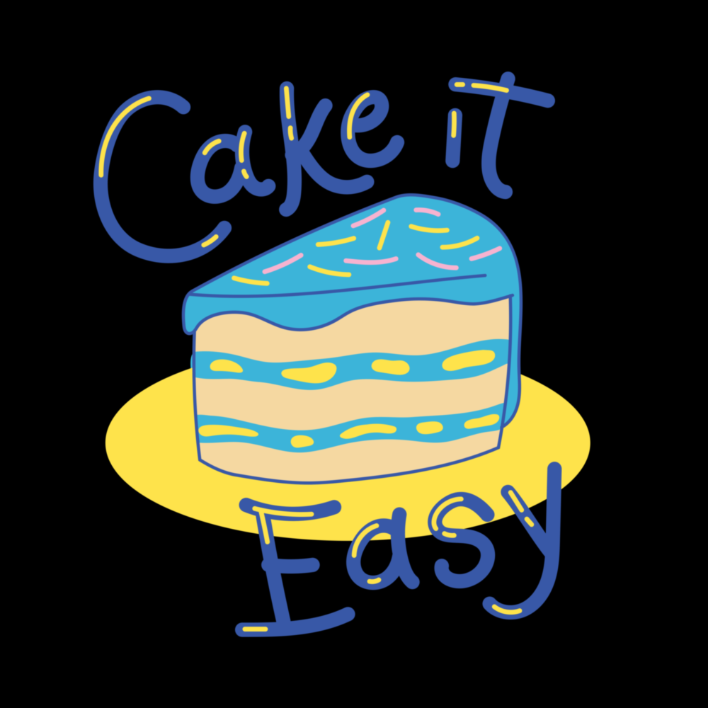 "Gâteau facile" Impression sur verre