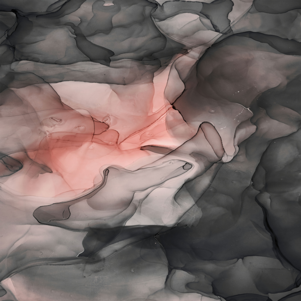 Art abstrait sur verre