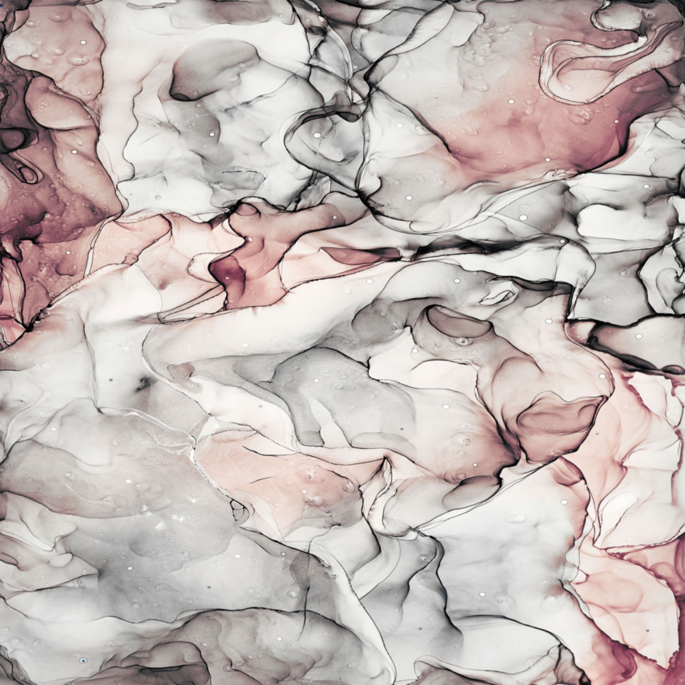 Art abstrait sur verre