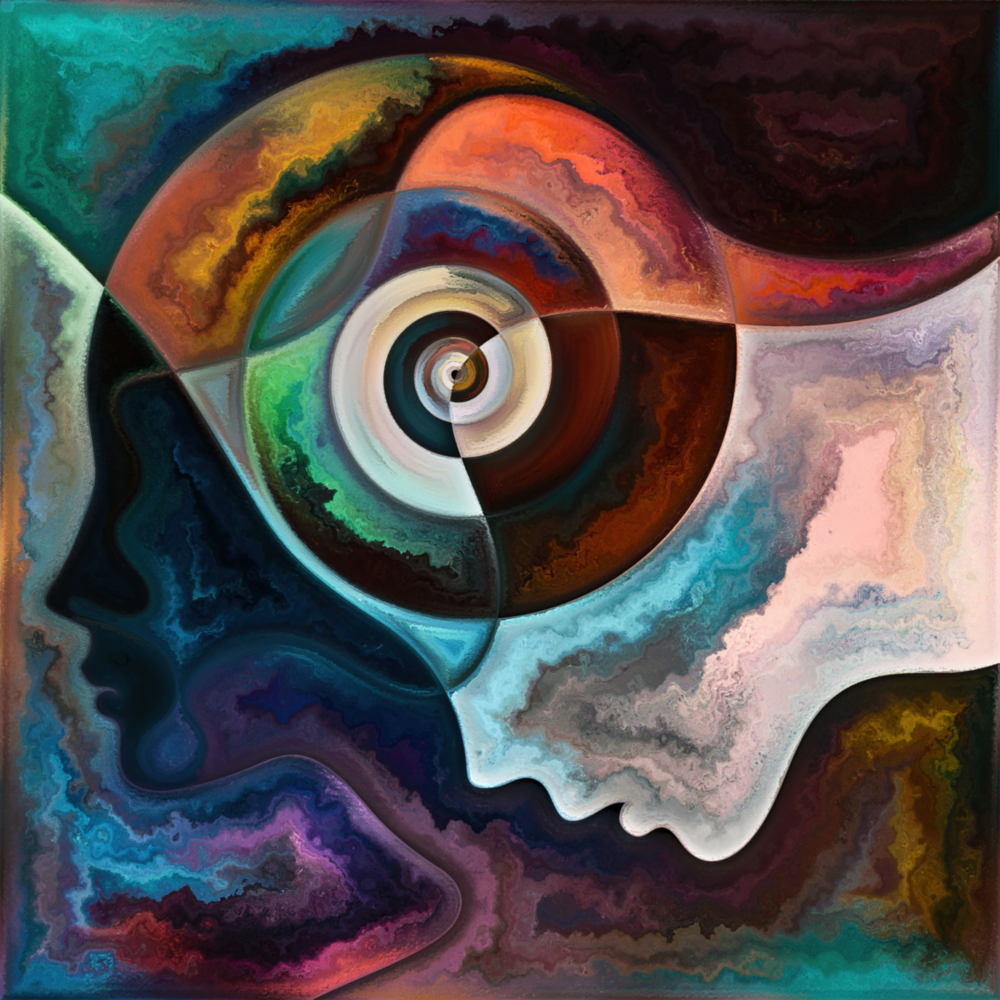 Méditation Impression sur verre