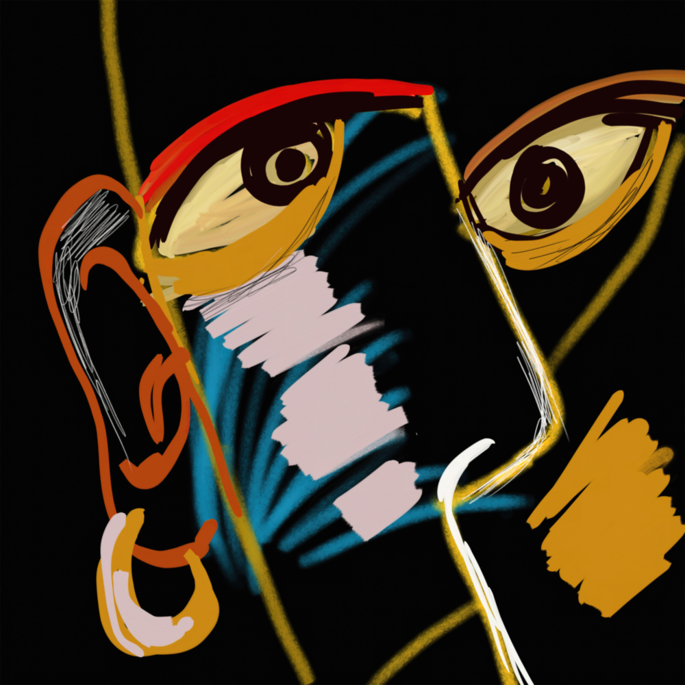 Abstract Reality Glass Wall Art