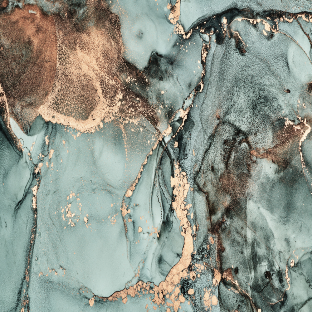 Colored Marble Glass Wall Art