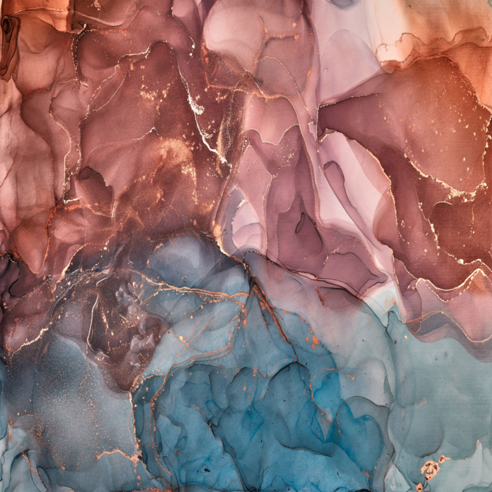 Arte della parete di vetro Marmo colorato