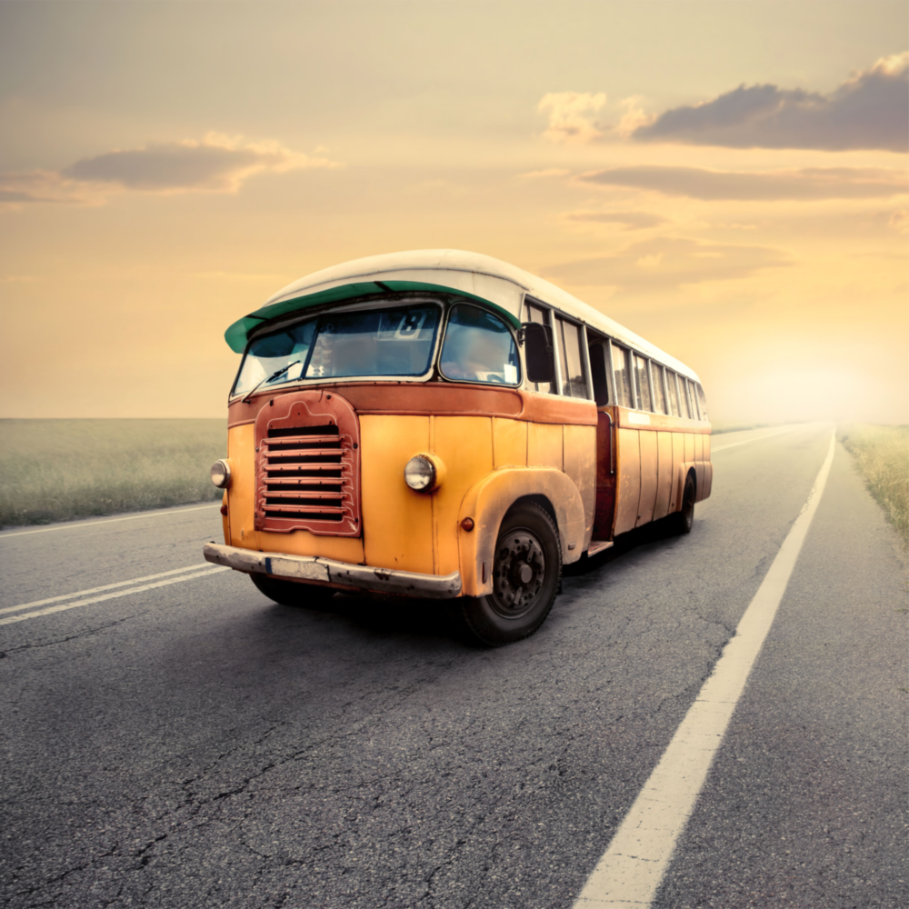 Arte della parete di vetro Caravan