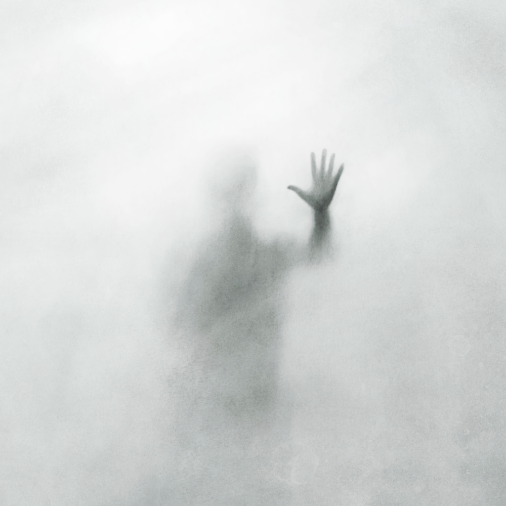 Arte de pared de vidrio de Desesperación