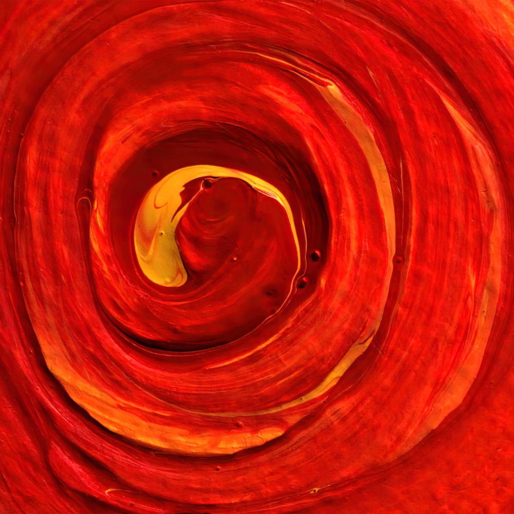 Cycle of Red Glass Wall Art