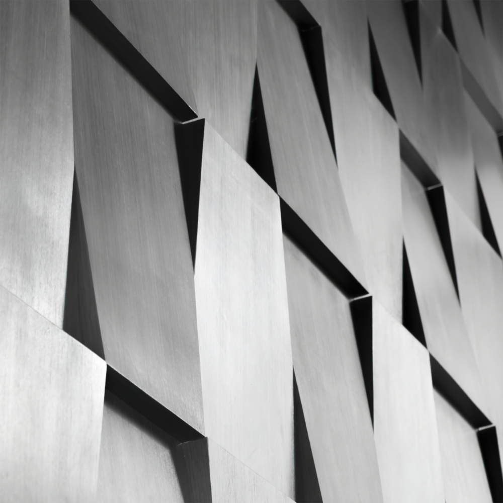 Arte de pared de vidrio de Abstracción moderna