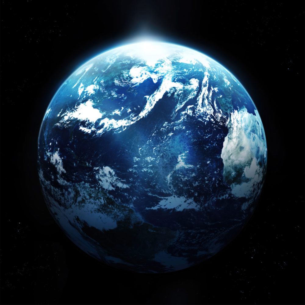 Arte della parete di vetro Mondo