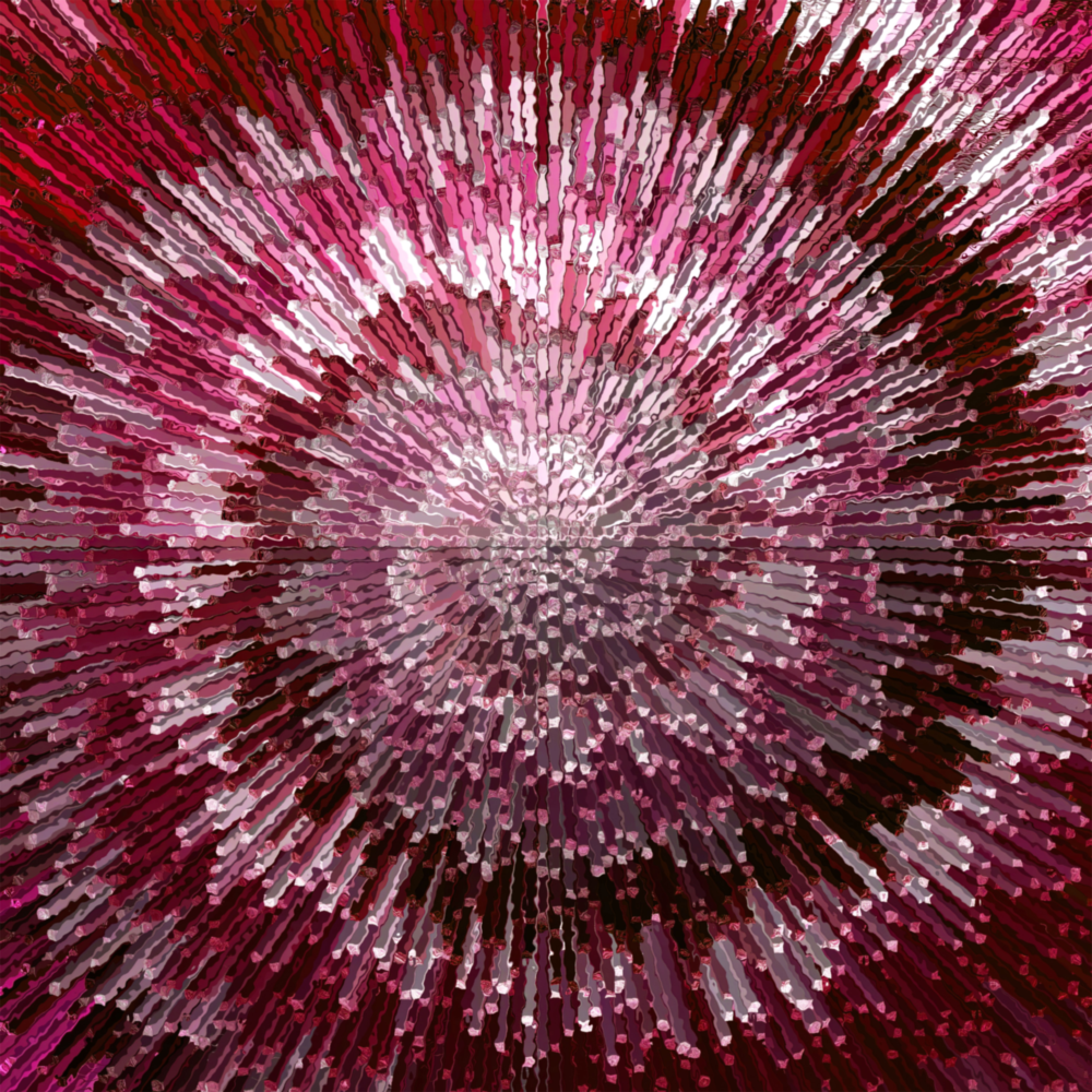 Cycle of Red Glass Wall Art