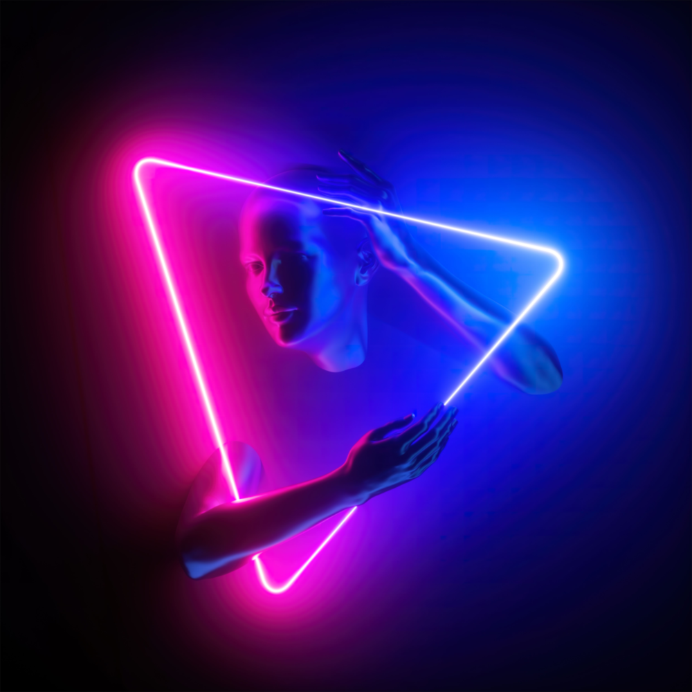 Arte de pared de vidrio de Límites