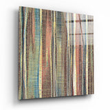 Ethnic Pattern Glass Wall Art - 40x40 cm
