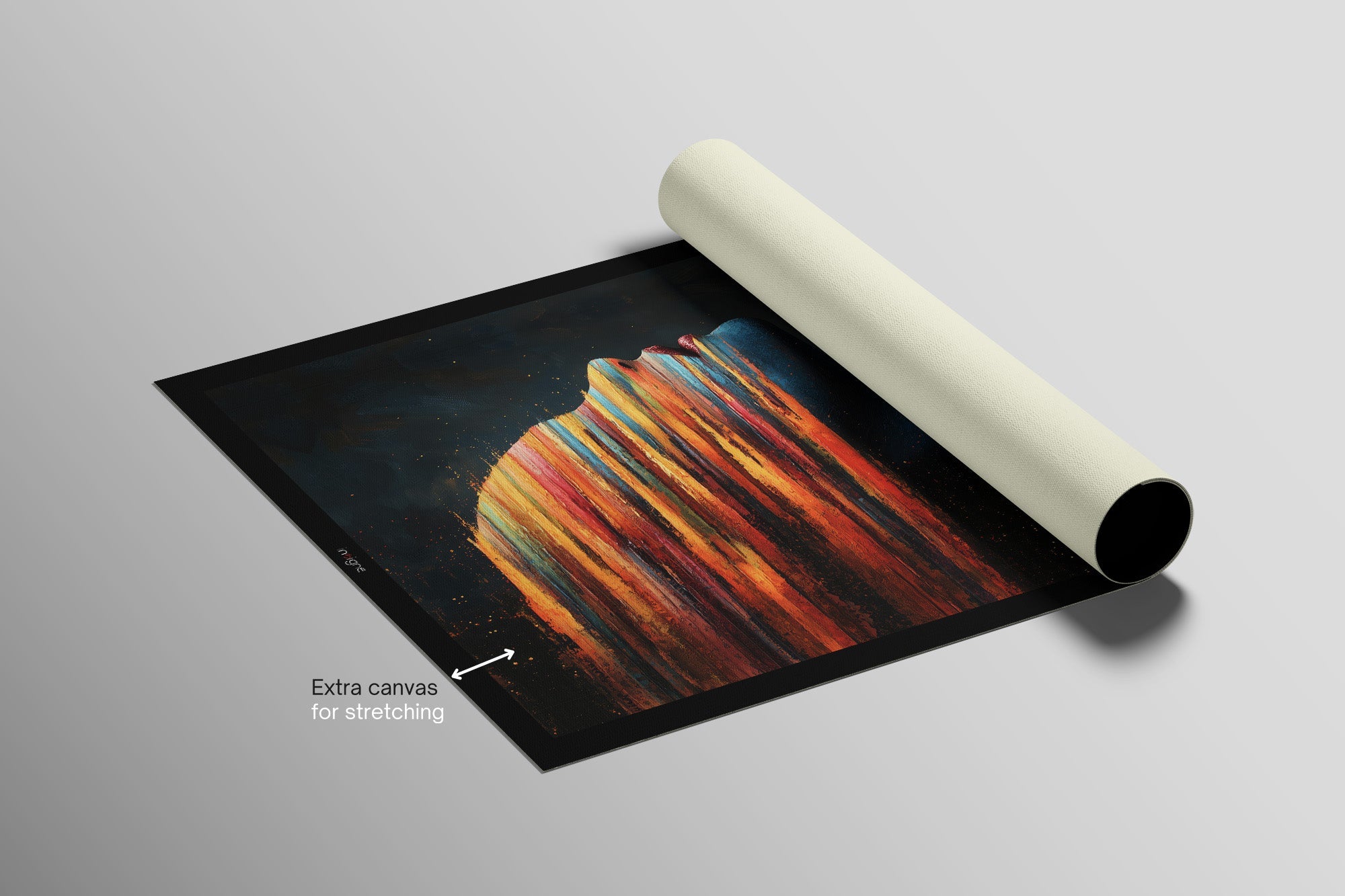 Dyed Thoughts — Gloss Lacquer Accent Print
