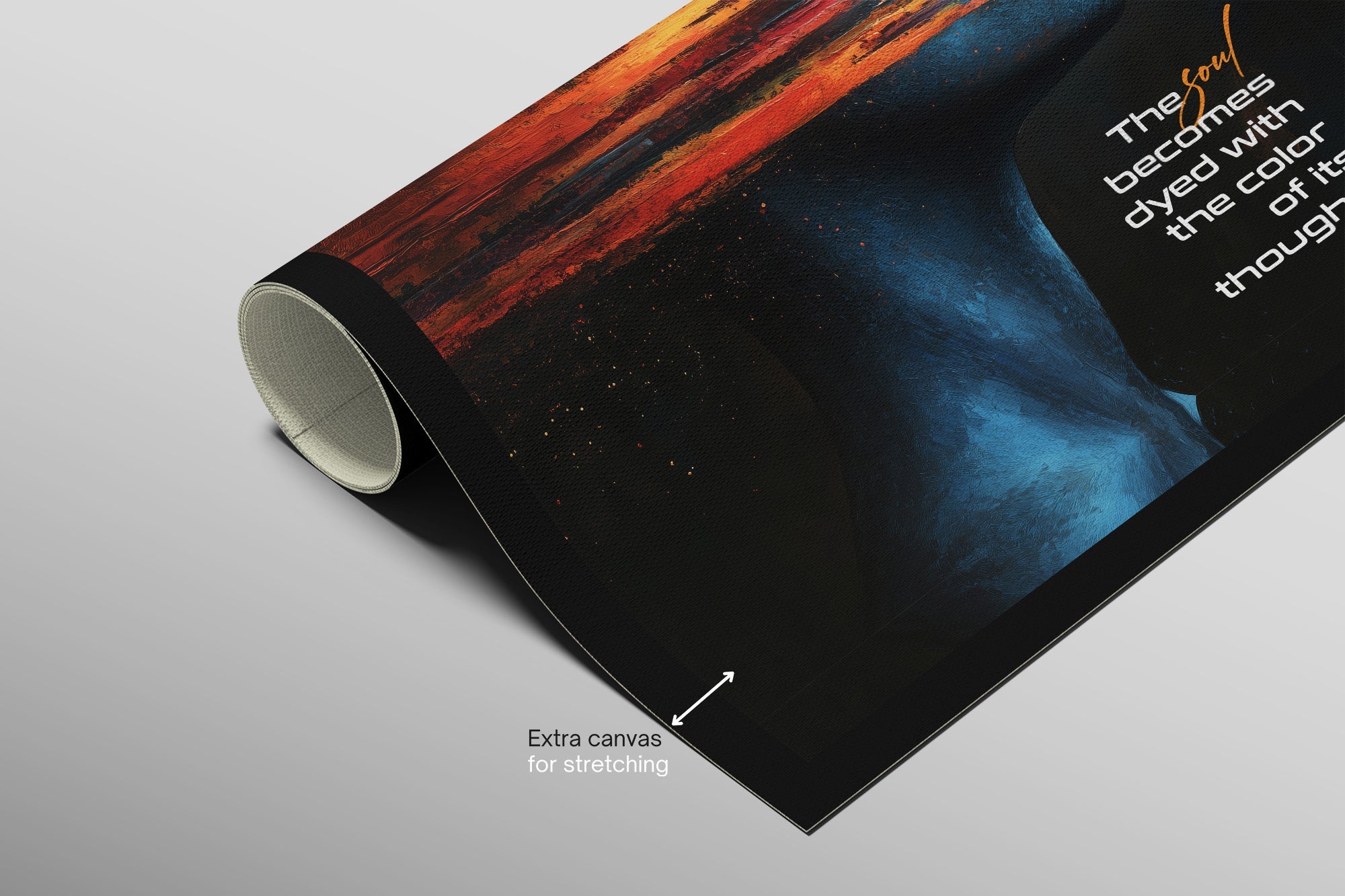 Dyed Thoughts — Gloss Lacquer Accent Print