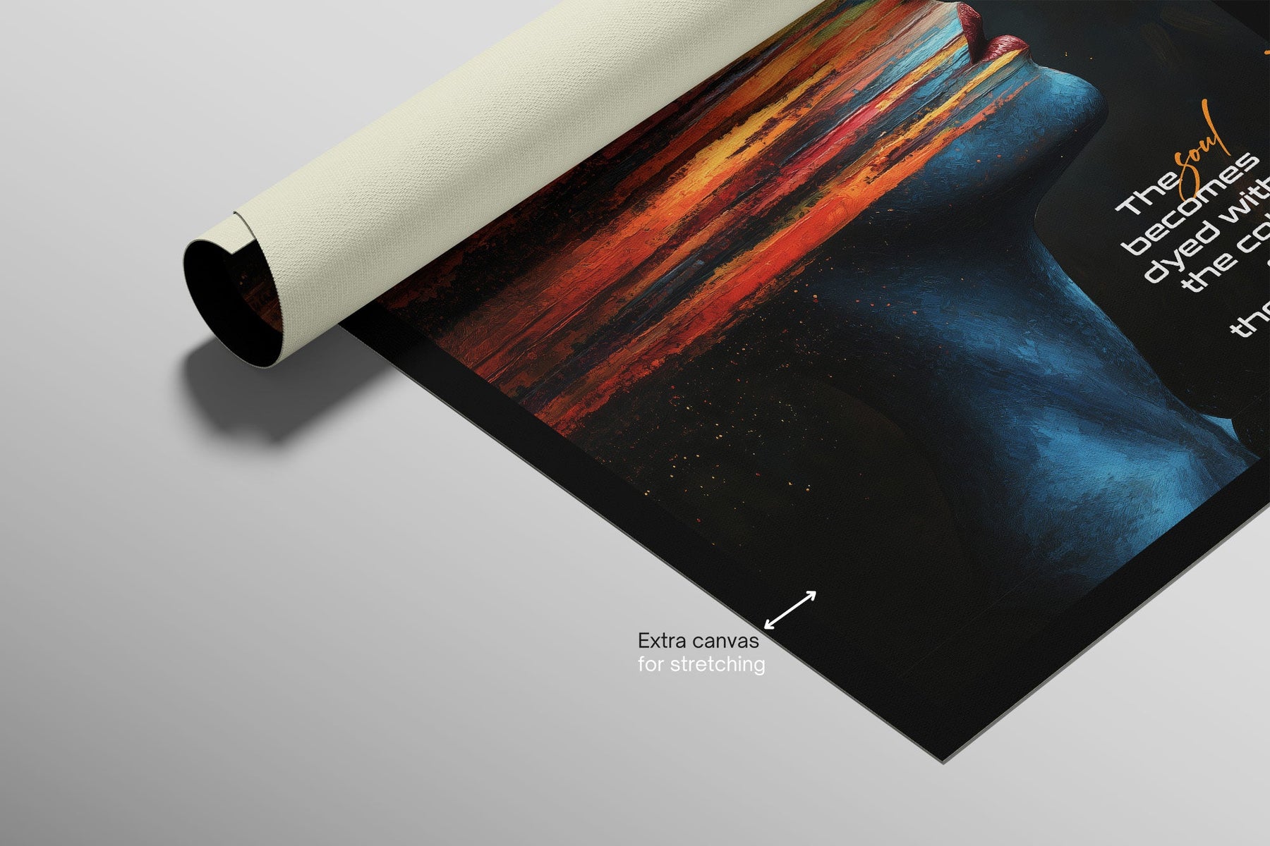 Dyed Thoughts — Gloss Lacquer Accent Print