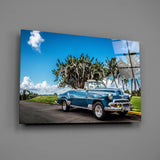 Chevrolet Classic Car Glass Wall Art.