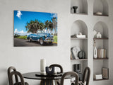 Chevrolet Classic Car Glass Wall Art.
