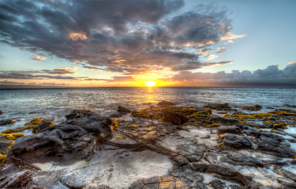 Vue sur la mer Impression sur verre