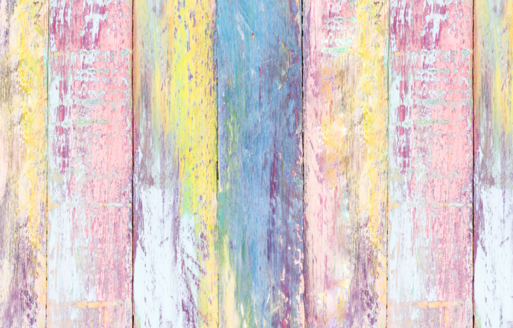 En bois peint Impression sur verre