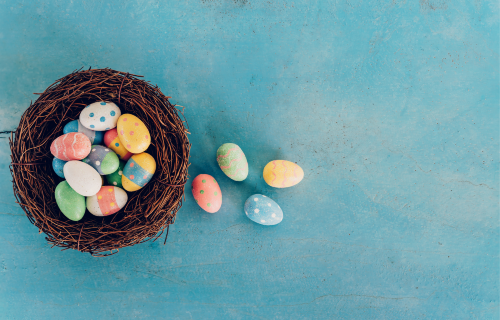 œuf de Pâques Impression sur verre