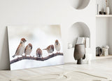 Birds Glass Wall Art.