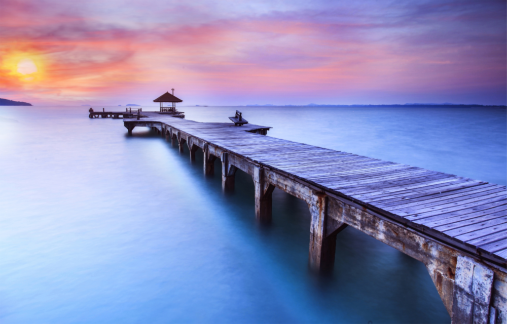 Dock Impression sur verre