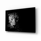 Leopard Glass Wall Art.
