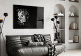 Leopard Glass Wall Art.