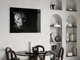 Leopard Glass Wall Art.