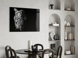 Tiger Glass Wall Art.