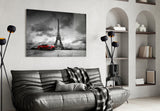 Eiffel Tower Glass Wall Art.