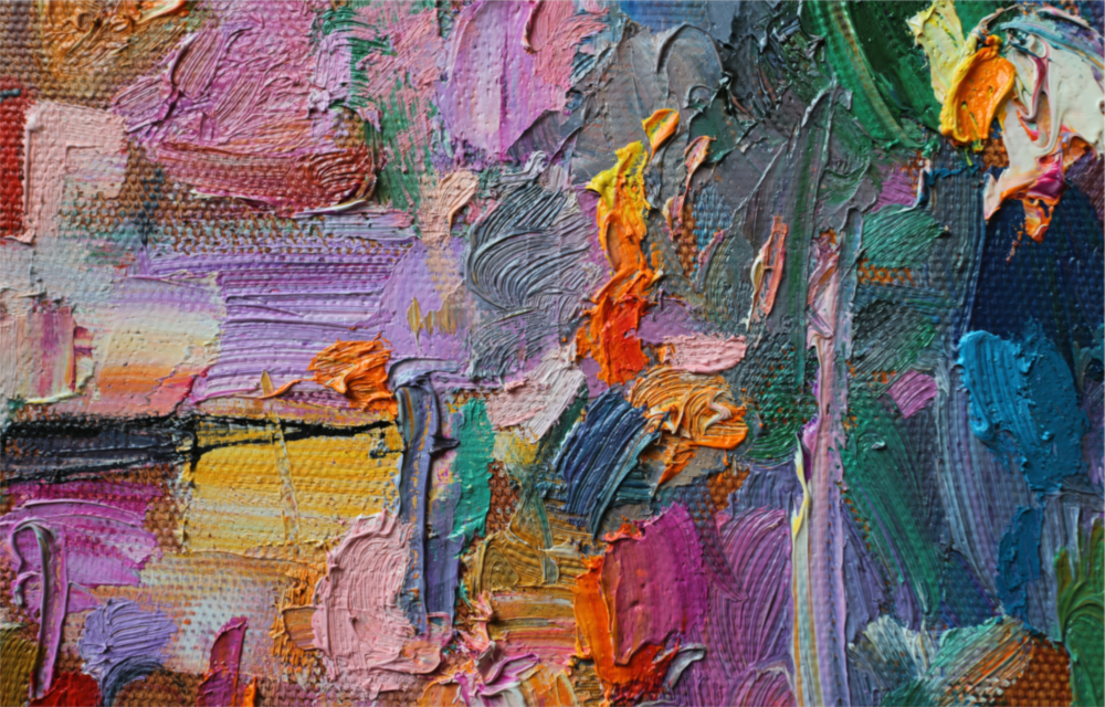 Abstract Glass Wall Art