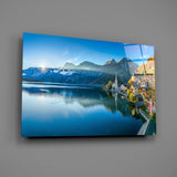 Lake Glass Wall Art.