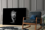 Leopard Glass Wall Art.